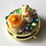 キンクマパンケーキ・ピルケース(金鼠)