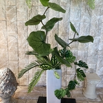 光触媒　人工観葉植物　ウォールグリーン　造花　インテリア　シーグレープ64