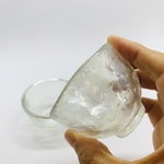 （小川様専用品)お猪口タイプの虹色グラス　4個