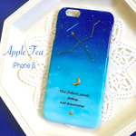 星降る夜空 月と白鳥座  iPhone 6  #87