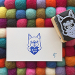 FOR YOU フレンチブルドッグ　消しゴムはんこ
