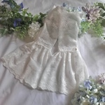 レースのお袖留め♡短い袖口に…(オフ白)