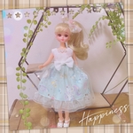 【新作】ミントプチユニコーンワンピ☆リカちゃん☆ブライス☆ハンドメイド 