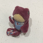 カエル　ちびちびぬいぐるみ　　　赤紫