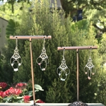 テンソルリング・シャンデリア・ステンレスピアス