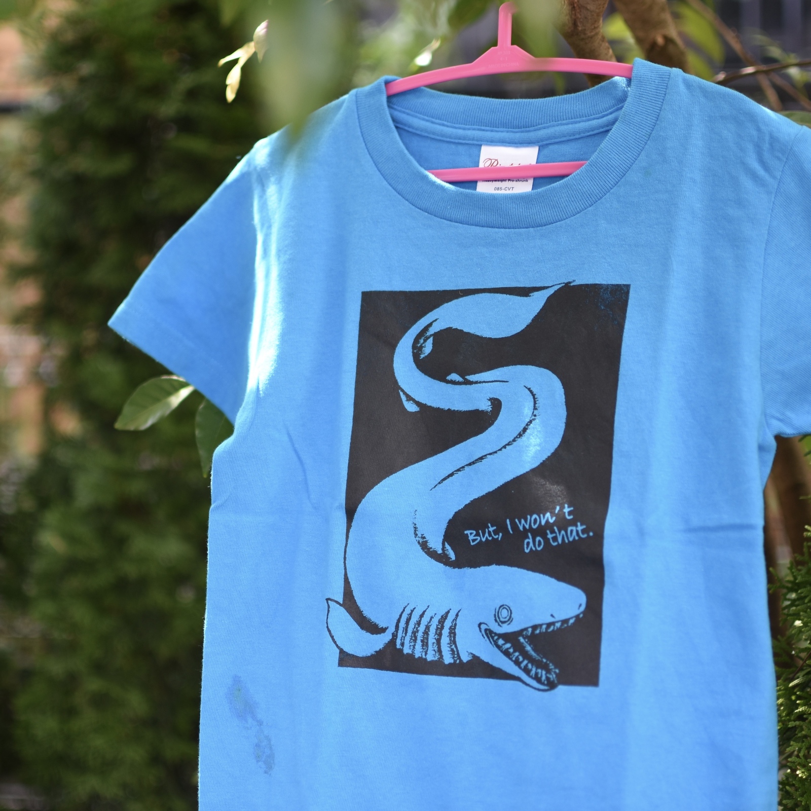 深海魚Tシャツ ラブカ 100〜130㎝ - H.S.MARKET | minne 国内