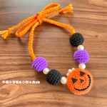 【再販】ハロウィン♪ボンボンネックレス☆20〜42㎝
