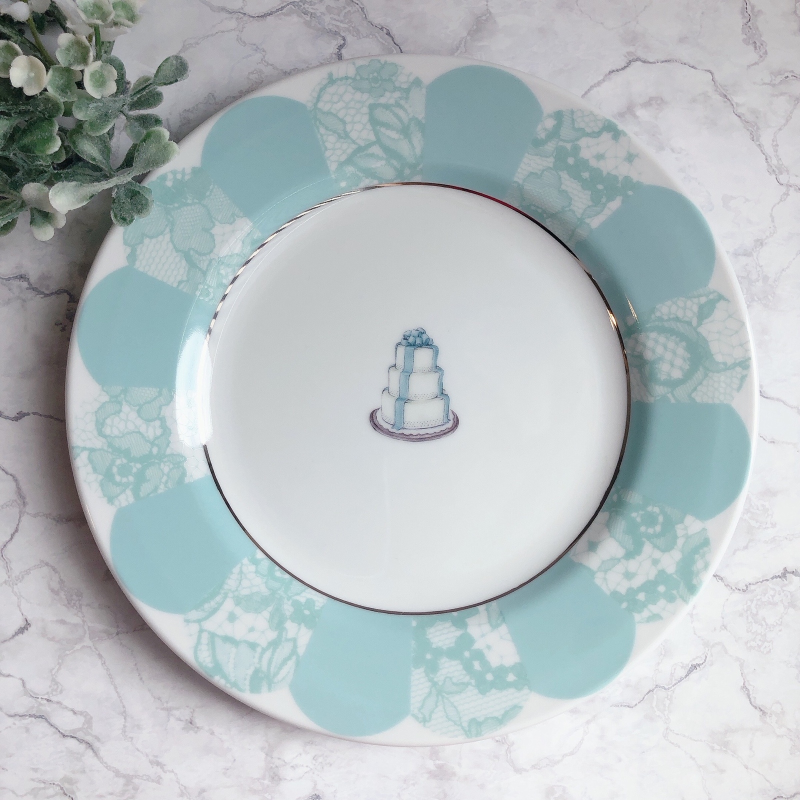 ポーセラーツ プレート (スカラップリム) - TROPICA-NA'S GALLERY