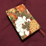 厚手対応　着物リメイク　文庫本ブックカバー　アンティーク　