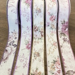 選べる！40mm 花柄ファブリックリボン・50cm単位で2mお選び下さい sweetribbonリボン
