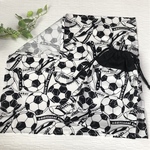 給食袋&ナフキンセット【サッカーボール】