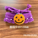 ハロウィンチョーカー【4】 23〜33㎝