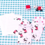 ミニレターセット   パンダカー