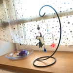 【ハチワレ】いたずら猫＆金魚 ゆらゆらモビール
