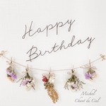 Happy birthday ハッピーバースデー　レタリング　誕生日　