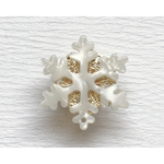 ●帯留･帯留め snowflake●ivo
