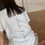 『好きな場所に好きな文字を』　　　　　　　　オリジナルロゴTシャツ