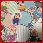 【SALE】はらまきさん吹き出しメモシール