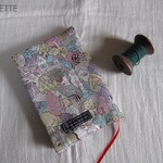 sale◯リバティ☆アップルドア　文庫ブックカバー