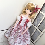 再3販☆リカちゃんサイズ☆ドレス☆72