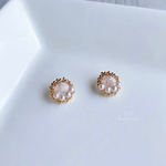 goldring×パール＊イヤリング（pink）