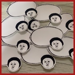 【SALE】おかっぱさんメモシール