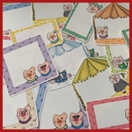 【SALE】ブタ子さんメモシール