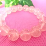 ★愛と美の女神★若さ健康★マダガスカルローズクォーツ♪１２ｍｍ
