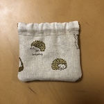 バネがま口コインケース★ハリネズミ