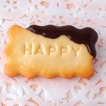 HAPPYクッキーのブローチ