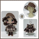 イルメール イーマリーちゃん 秋色チェックワンピースセット