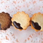とろ～りチョコサンドクッキーバレッタ