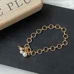 Pearl chain bracelet