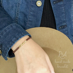 brown bracelet