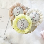 BABY in ME マタニティシフォンロゼット♡ピンクベージュ♡ マタニティマーク　マタニティロゼット