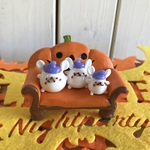 ごまうさちゃんのハロウィン(かぼちゃ　ソファー)