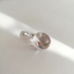 パイライトinクォーツ-クリア・カボション-