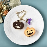 ハロウィンクッキーサンドアイスのバッグチャーム