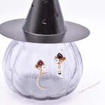 オバケ👻と月のハロウィンナイト×ピアスorイヤリング