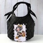 現品のみ★LoralieHarris♪ printのハンドバッグ