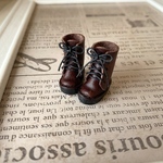 【完成品】ポップマートブライスミニチュア靴【Lタイプ】こげ茶