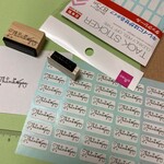 ティンクルスターサンキューはんこ　シャチハタっぽく連続で押せる浸透印　thankyouはんこ　ありがとスタンプ