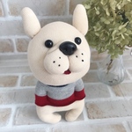 ぽっけに手　フレンチブルドッグ　ぬいぐるみ