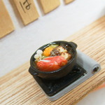 はふはふ　すき焼き　ミニチュアフード