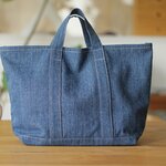 【mmljsito907さま専用】デニムのトートバッグ（大）
