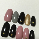 スモーキーカラー♡ネイルチップ