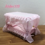 aitetukunto様専用　天蓋付きベッド 15cm Dタイプ シングルミニチュア家具 ドールハウス