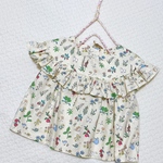 【SALE】フリルブラウス  90～100size