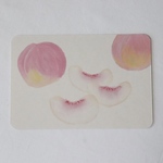 桃の絵葉書