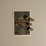 marble drawing ピアス